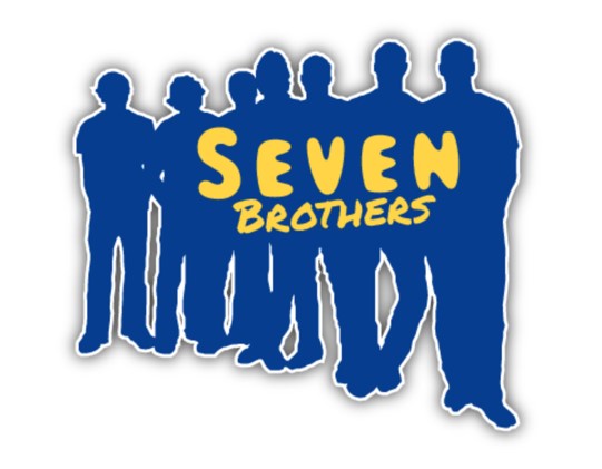 The Evolution of the 7 Bros Logo