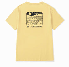 Load image into Gallery viewer, Sun Waves Outline Tshirt
