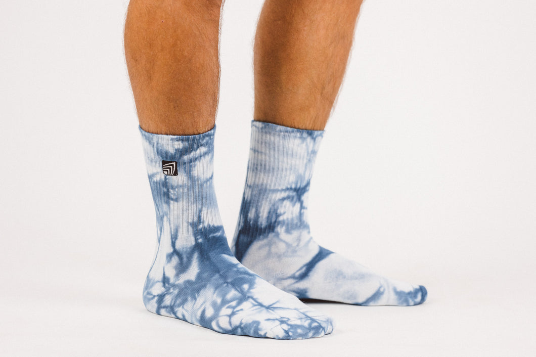 Tie Dye Logo Socks