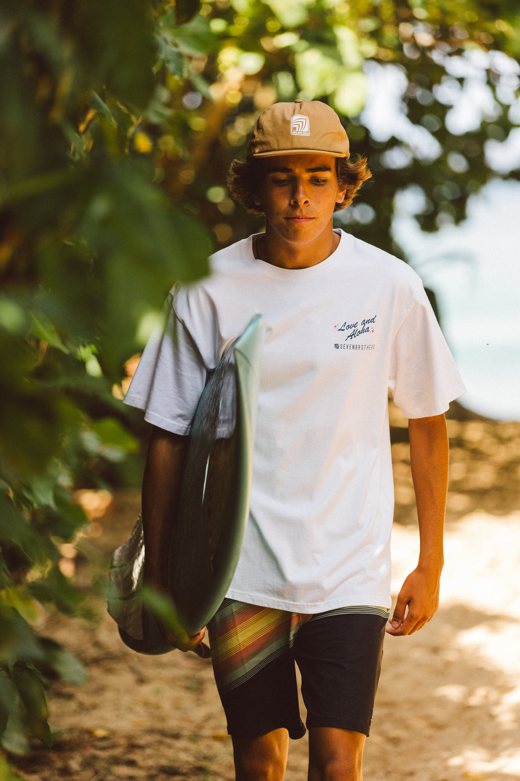 Love and Aloha Burger Tshirt