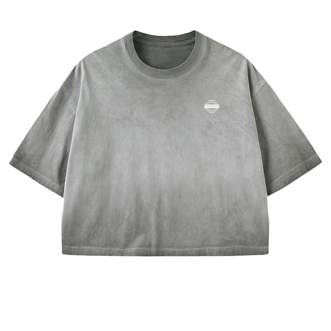 Seven Brothers Surf Club Crop Tshirt